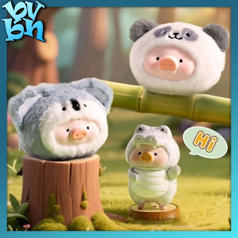 LuLu the Piggy Animal Party Series plush Silicone Earphone BlindBox