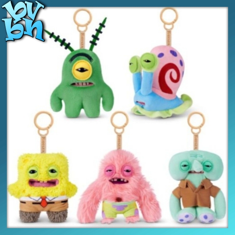 FUGGLER LICENSED COLLAB SERIES 1 SPONGEBOB KEYRINGS 5