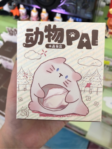 Cat Crystal Blindbox Pal Đá Năng Lượng VER 2