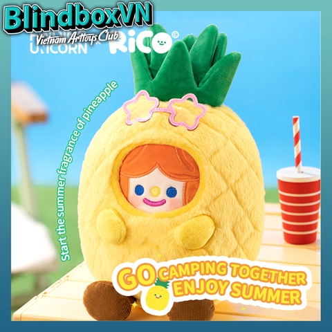 Rico Pineapple Plush Doll Finding Unicorn