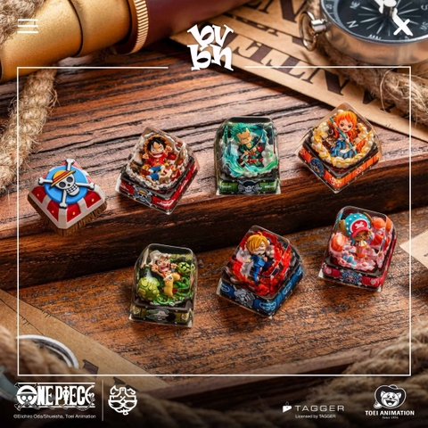 One Piece Collection 1 - Artisan Keycap - Dwarf Factory