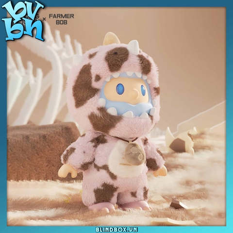 FINDING UNICORN FARMER BOB Vinyl Plush Doll - FURRY SPOT-DINO BOB