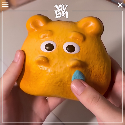 Mido Hippo Dorayaki Squishy ( Chính Hãng )