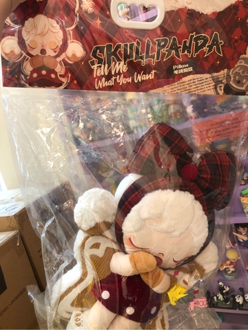 SKULLPANDA Tell Me What You Want Series Pillow