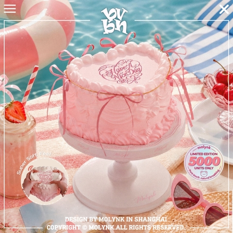 MOLYNK SQUISHY CAKE SERIES--The Wishful Bite Cake