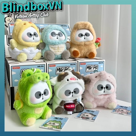 Blindbox Mr.Pa Animal Vinyl ToyCity ( Chính hãng )