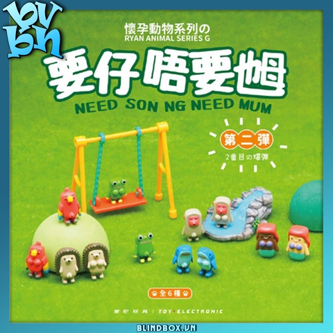 GACHA BALL BLINDBOX CÓ BẦU RYAN ANIMAL ALL VOL