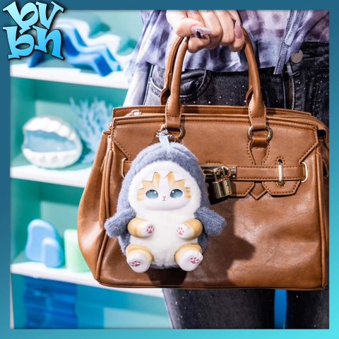 Mofusand Kiramekko Fluffy Kittens Plush Keychain Blind Box