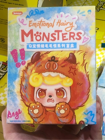 Q.Kid Emotional Furry Monster Pendant Blind Box Series