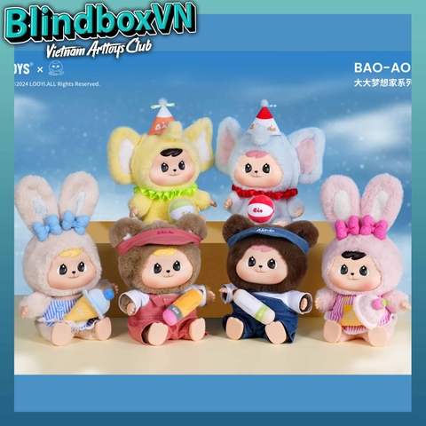 Bao-ao 400% Big Dreamer Series Plush Blind Box ( Chính Hãng )