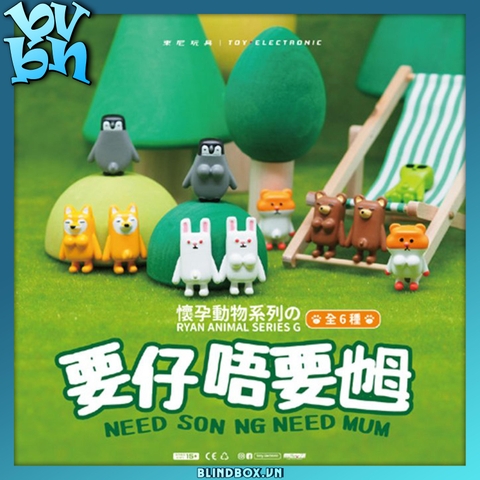 GACHA BALL BLINDBOX CÓ BẦU RYAN ANIMAL ALL VOL