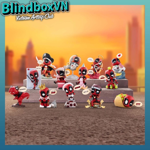 Marvel Deadpool Series Figures Blindbox Popmart