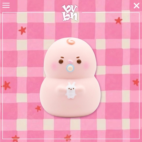 Lisa Squishy Little Snow Cub Pink ( Chính Hãng )