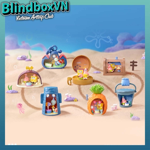 POP MART SpongeBob SquarePants Carnival Anniversary Series Scene