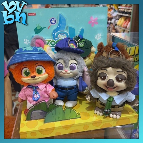 Zootopia 2 Series Blind Box Plush Doll MINISO