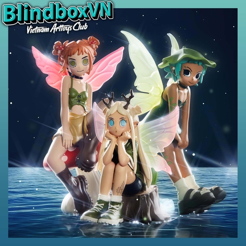 POP MART Peach Riot Punk Fairy Series Figures Blind Box