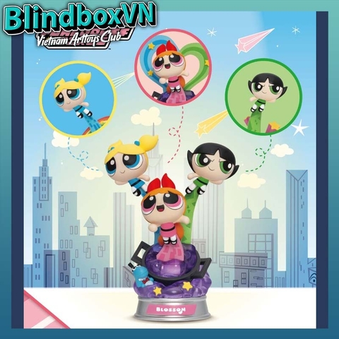 Beast Kingdom The Powerpuff Girls D-Stage Mini Figure Blindbox