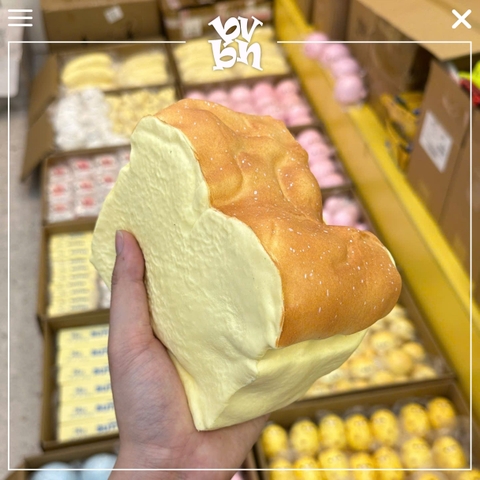 Hachimi Squishy Custard Cream Size Jumbo