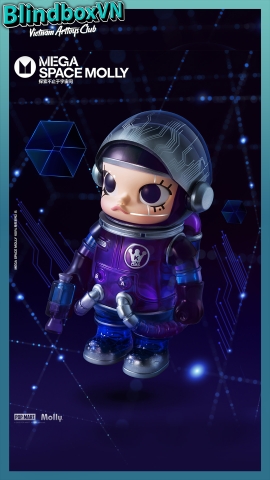 Blindbox MOLLY SPACE 100% Series 2B ( Chính Hãng )