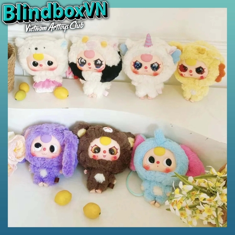 Baby Three Big Head Baby Series Vinyl Face Blind Box Plush