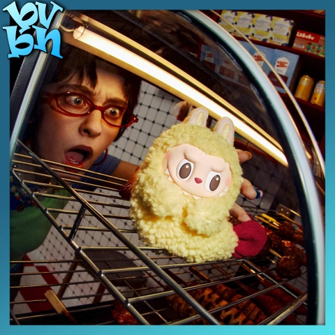 Labubu Wacky Series Earphone Case Shrimp Tempura