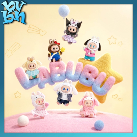 THE MONSTERS x Hello Kitty and Friends Series-Vinyl Plush Pendant Blind Box