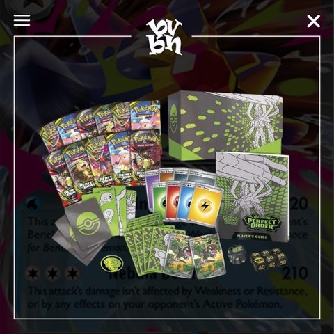 The Mega Evolution: Perfect Order Elite Trainer Box (ETB)