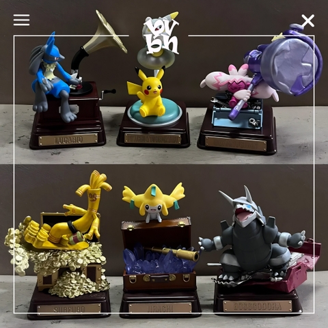 POKÉMON Vintage Collection Type:Steel Series Blindbox RE-MENT
