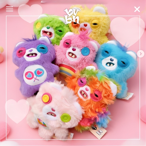 Fuggler Care Bears Keyring Blind Box Series 3.5