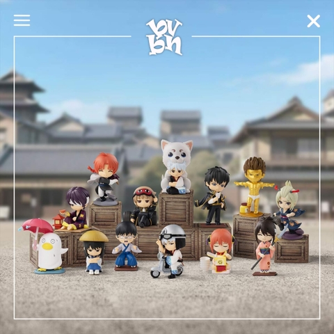 POP MART Gintama Welcome to Yorozuya Series Figure Blind Box