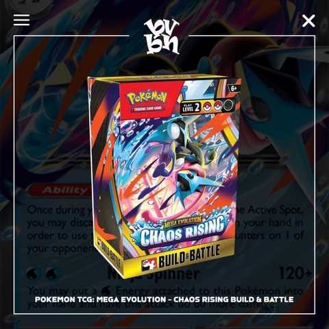 Pokemon TCG: Mega Evolution - Chaos Rising Build & Battle