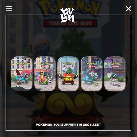 POKEMON TCG MINI TINS 26Q2 ASST DISP