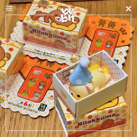 Rillakkuma Candy Box Toys DIY Blindbox Series