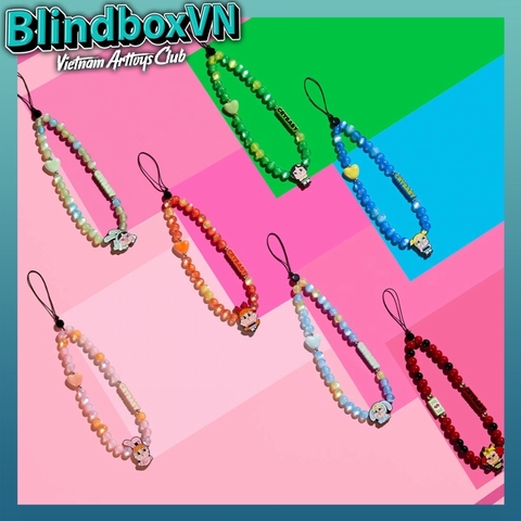 Blindbox CRYBABY x Powerpuff Girls Series-Phone Charm POPMART