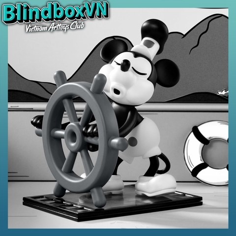 Disney Steamboat Willie Series Figures POPMART ( chính hãng )