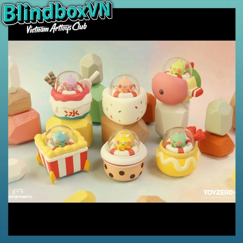 Foodie Dinosaur - Space Travel Blind Box ( Chính Hãng )