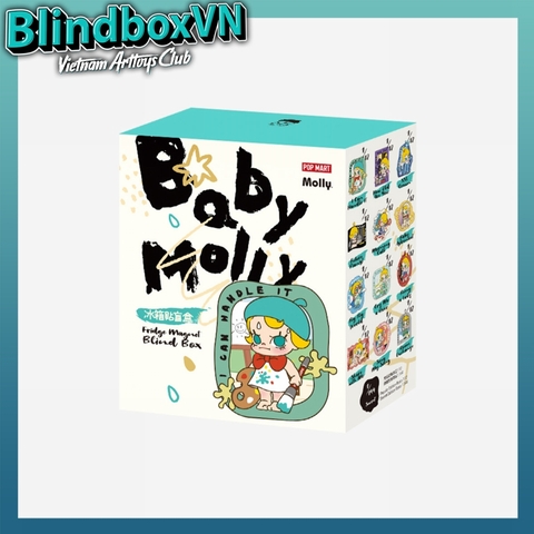 Baby Molly When I was Three! Series-Fridge Magnet Blind Box ( Chính Hãng )
