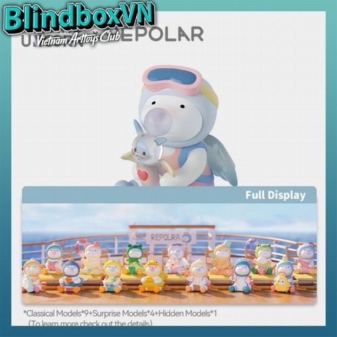 Finding Unicorn REPOLAR Wonderful Summer Trip Series Blind Box ( Chính Hãng )