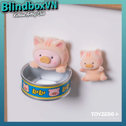 LuLu The Piggy Caturday - 3D Magnet