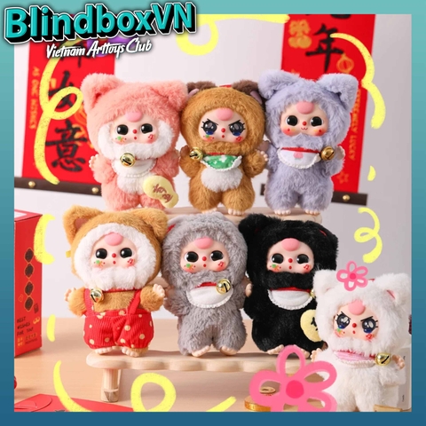 Baby Three Billionaire Cat Mèo Tỉ Phú Series Blindbox ( Chính hãng )