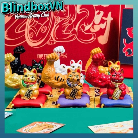 Great Power Fortune Classic Lucky Cat Blindbox Series ( Chính hãng )