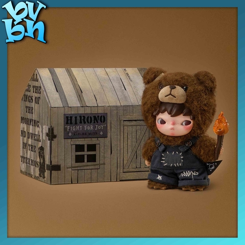POP MART Hirono Living Wild-Fight for Joy Plush Doll