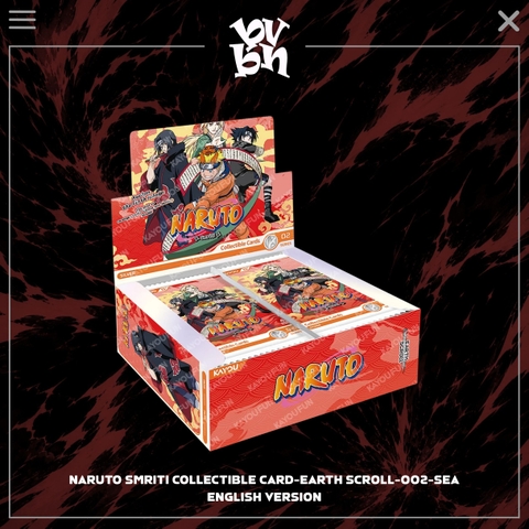 NARUTO Smriti Collectible Card-Earth Scroll-002-SEA English Version