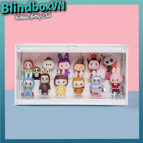 POP MART LED Luminous Display Box Container - WHITE ( CHÍNH HÃNG )