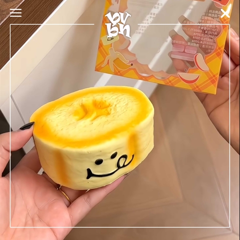 Hachimi Squishy Dried Banana Buns