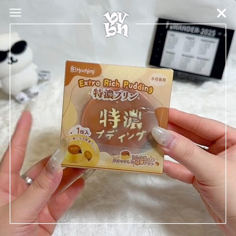 Hachimi Squishy Extra Rich Pudding