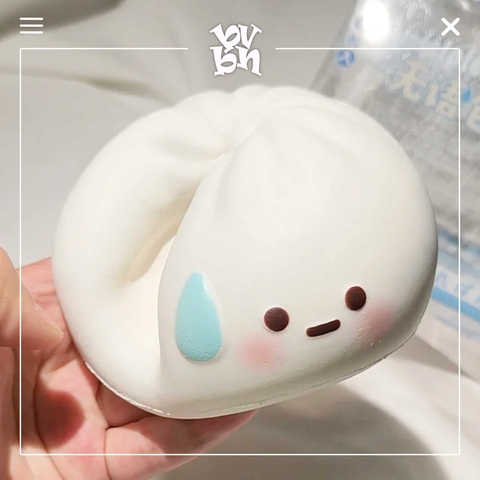 Hachimi Squishy Expression Buns