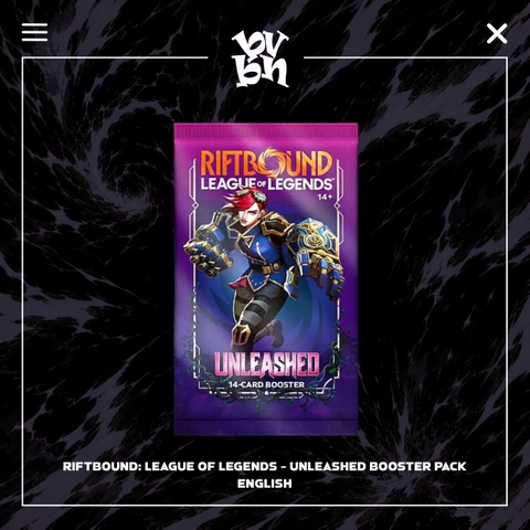 Riftbound: League of Legends - Unleashed Booster Pack - English