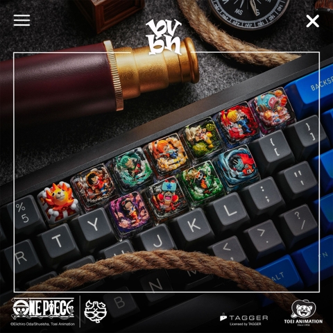 One Piece Collection 2 - Artisan Keycap - Dwarf Factory