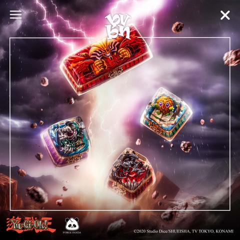 Yu-Gi-Oh! Artisan Keycap (Collection 2)